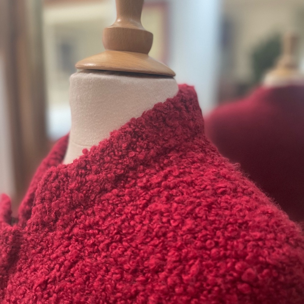 Free People Boucle Lambswool
Mohair Boucle Berry Dress Sz XS - Picture 6 of 12